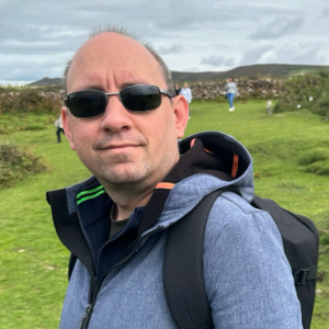 Photograph of Phil Lankester. Director of Spidrweb Ltd.