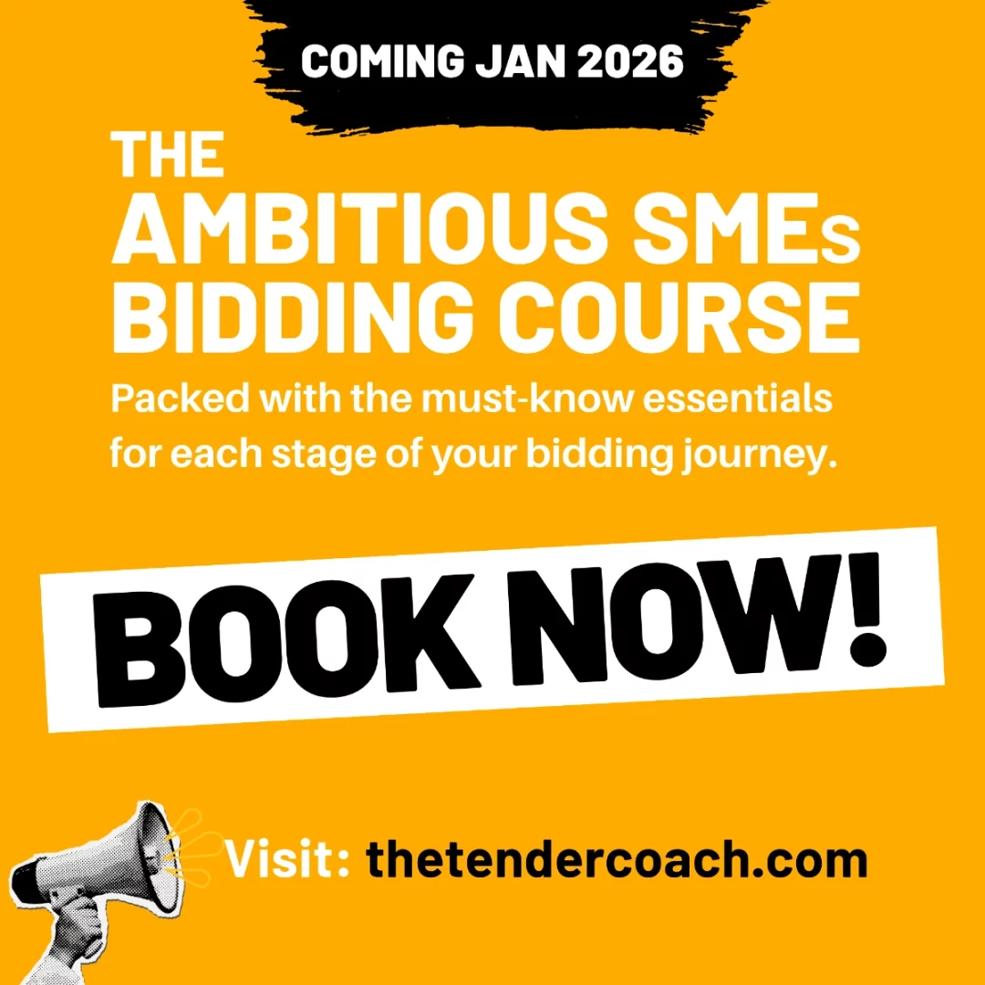 Ambitious SMEs Bidding Course Book Now